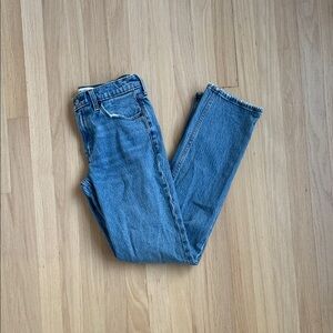 Abercrombie & fitch straight mid rise jean